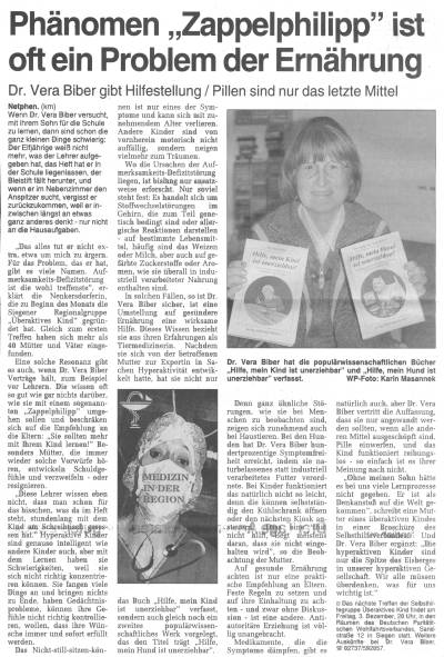 Foto Zeitungsartikel